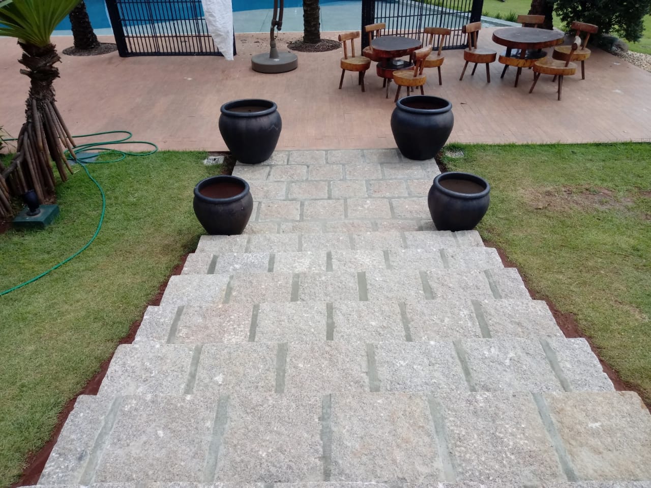 Escadas de pedras